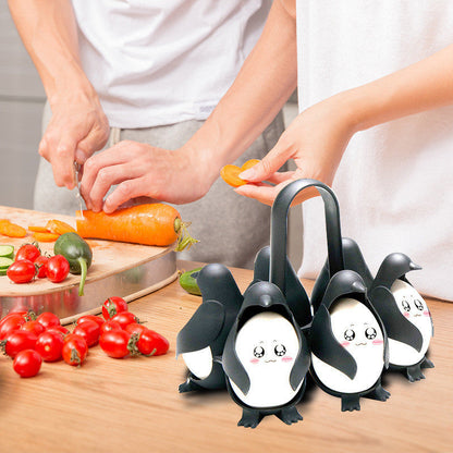 Soporte para cocinar huevos Pingüino