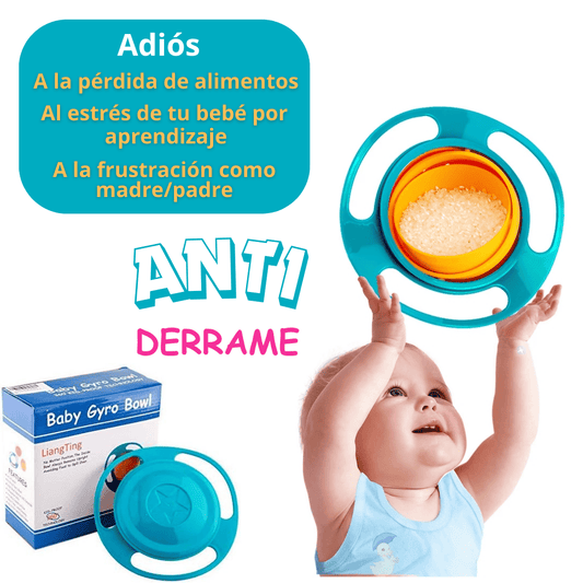 Plato Antiderrame para bebe