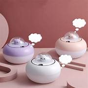 HUMIDIFICADOR DE GATO CON LUZ LED